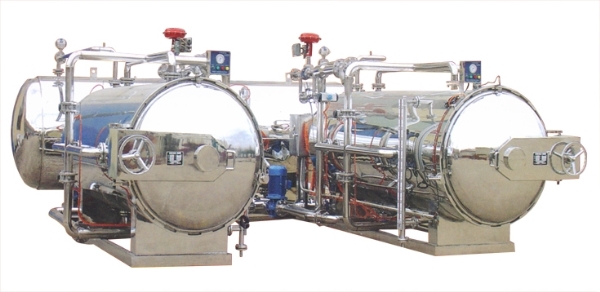三鍋并聯水浴式高溫高壓調理殺菌釜